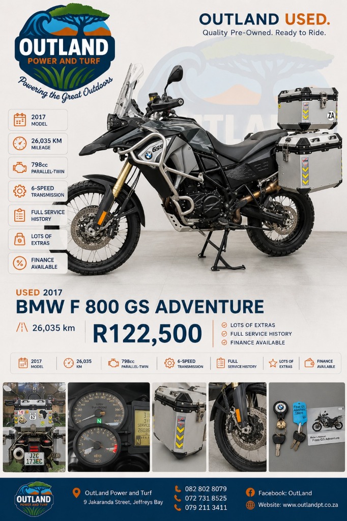 2017 BMW F 800 GS ADVENTURE