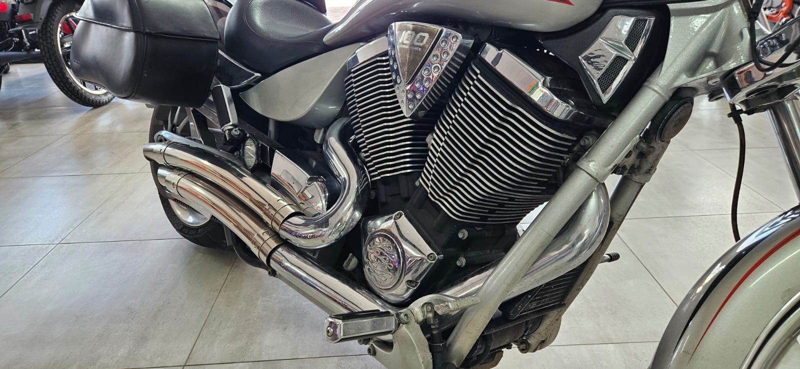 Victory Exhaust View